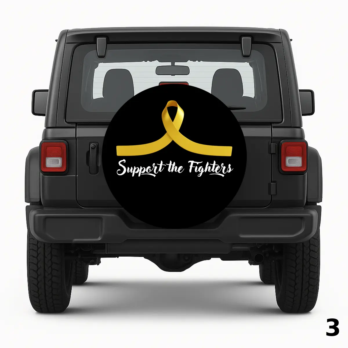 =Yellow Ribbon Spare Tire Cover