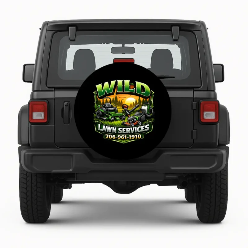 Wild Lawn Services Spare Tire Cover