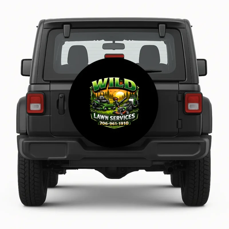 Wild Lawn Services Spare Tire Cover