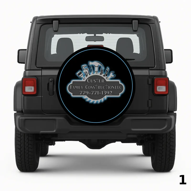 Custer Family Construction LLC Spare Tire Cover