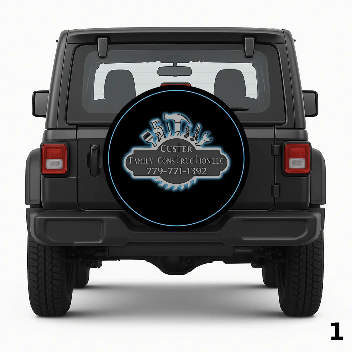 Custer Family Construction LLC Spare Tire Cover