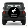 In a World of Jeeps bee a Bronco Spare Tire Cover