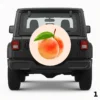 Peach Spare Tire Cover