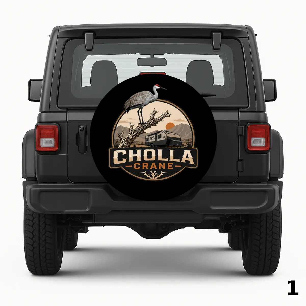 Cholla Crane Spare Tire Cover