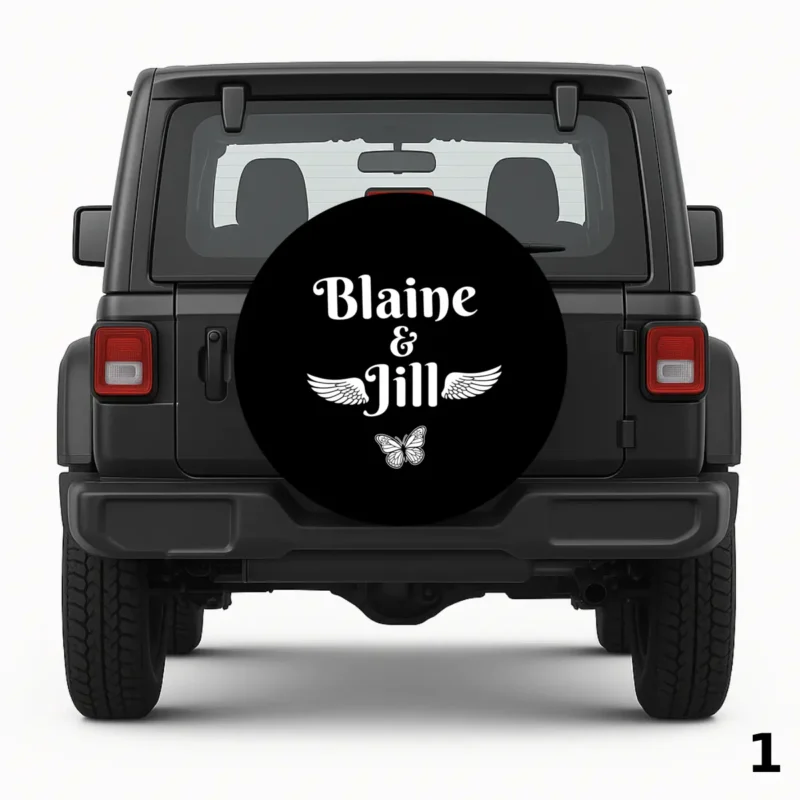 Blaine & Jill Spare Tire Cover