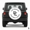 C&E Homestead — custom spare tire cover by Wheel Shell