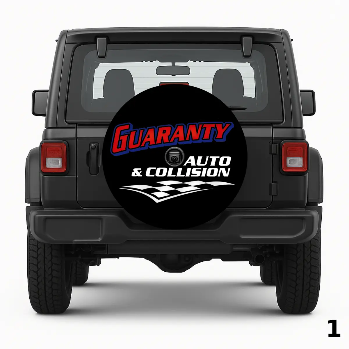 Guaranty — custom spare tire cover by Wheel Shell