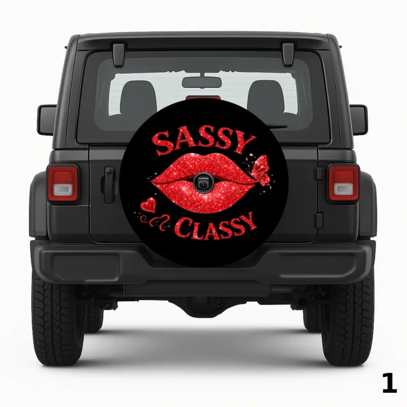 Jeep Girl — custom spare tire cover by Wheel Shell