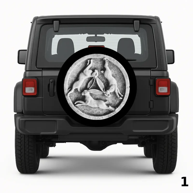 Three Hares Spare Tire Cover