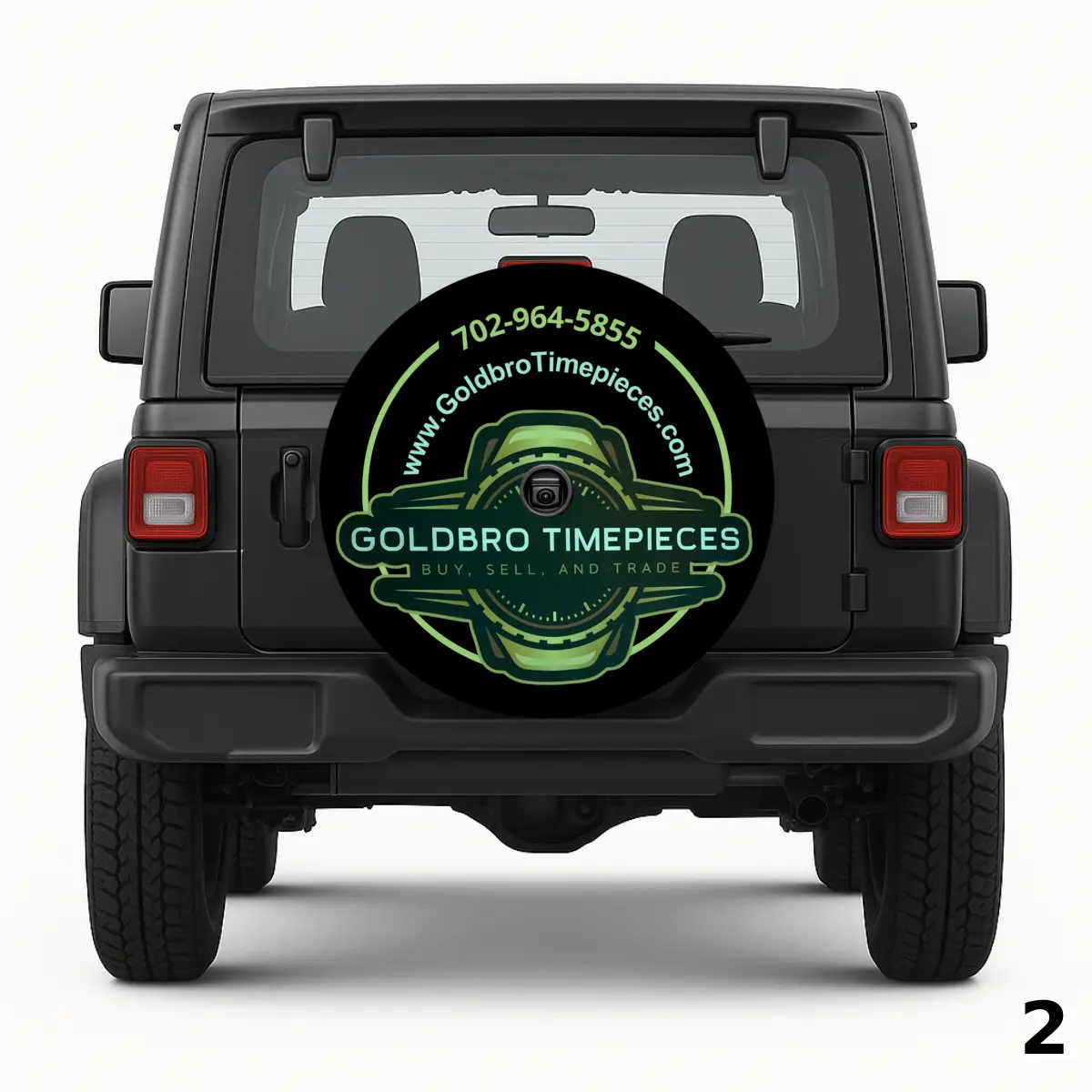 Goldbro Timepieces Spare Tire Cover