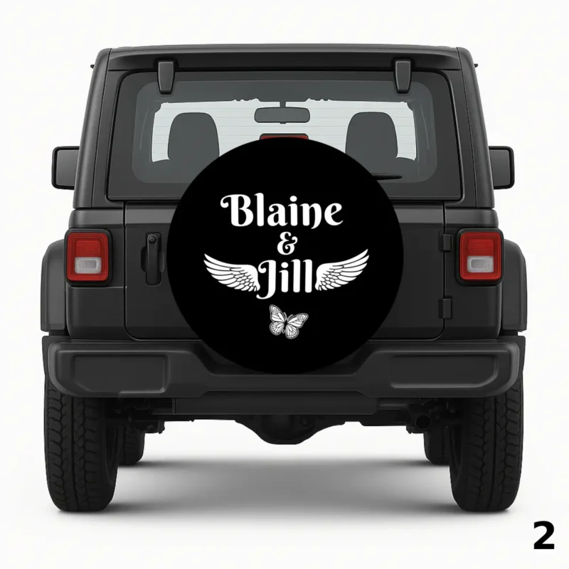 Blaine & Jill Spare Tire Cover