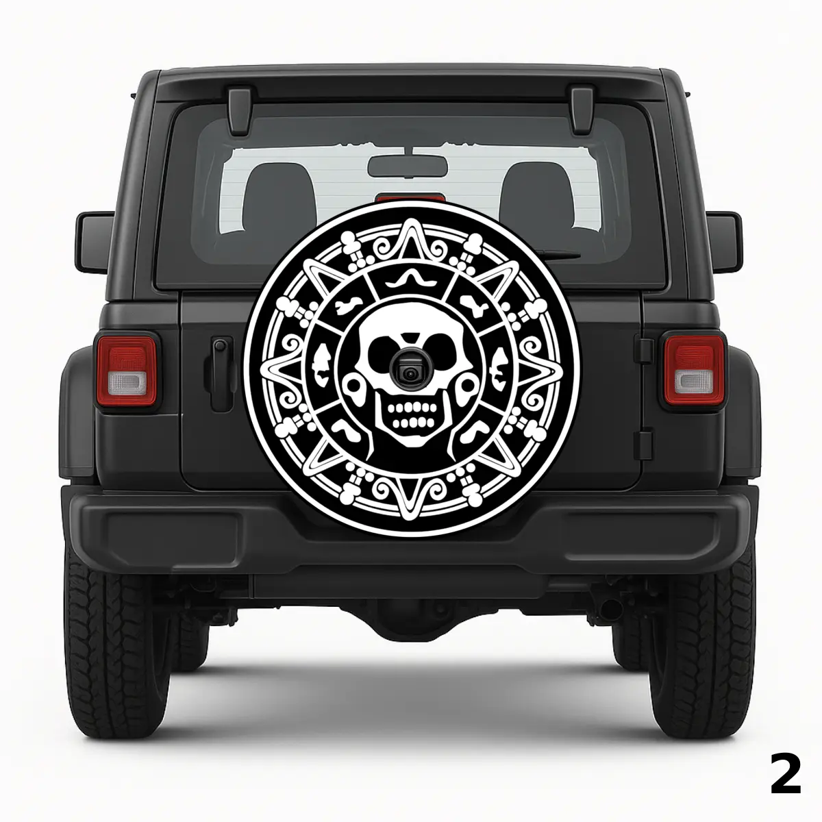 The Cursed Medallion Spare Tire Cover
