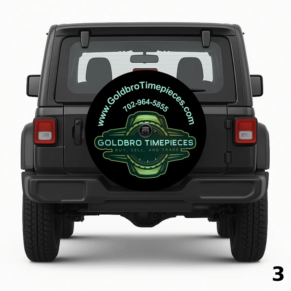 Goldbro Timepieces Spare Tire Cover