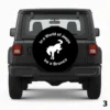 In a World of Jeeps bee a Bronco Spare Tire Cover