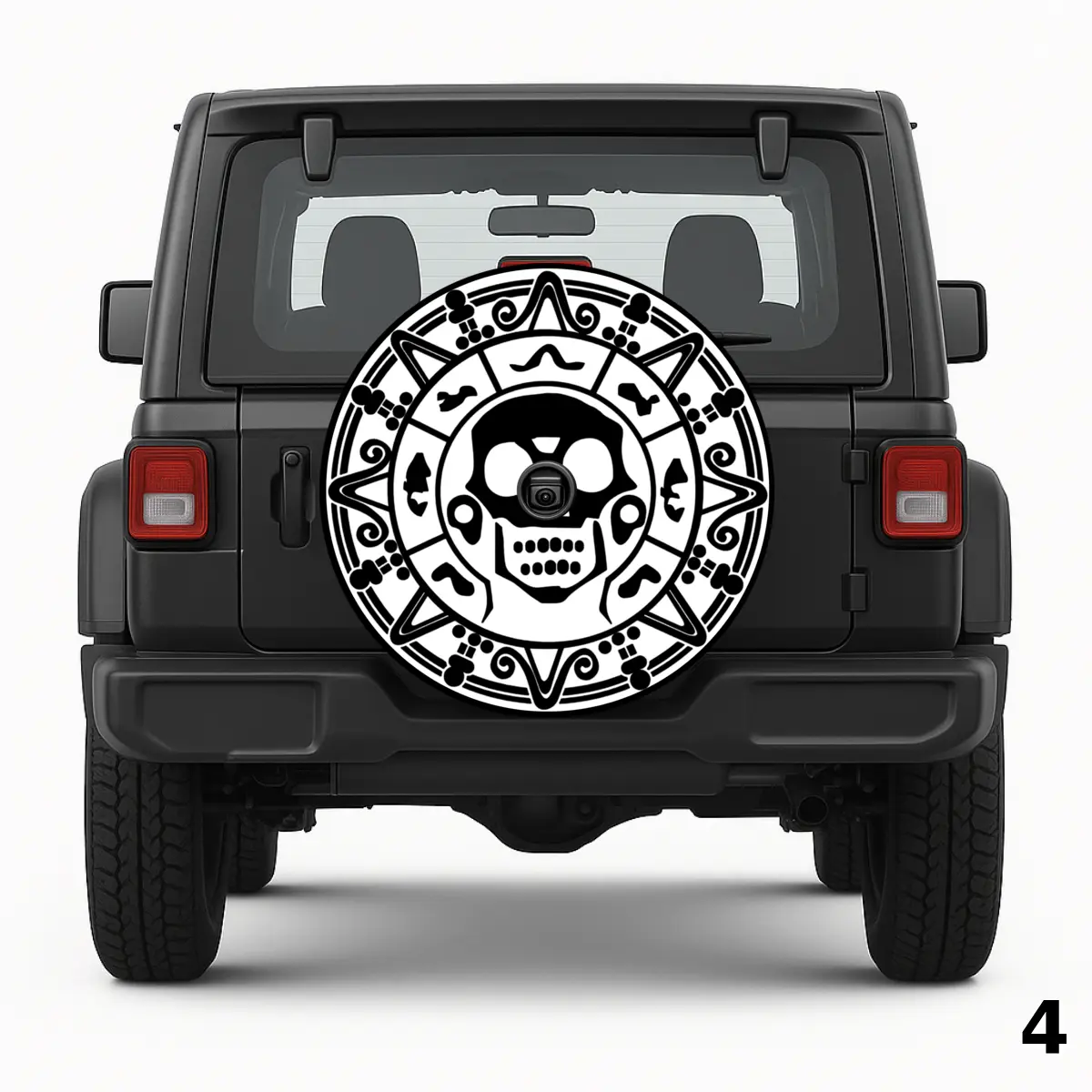 The Cursed Medallion Spare Tire Cover