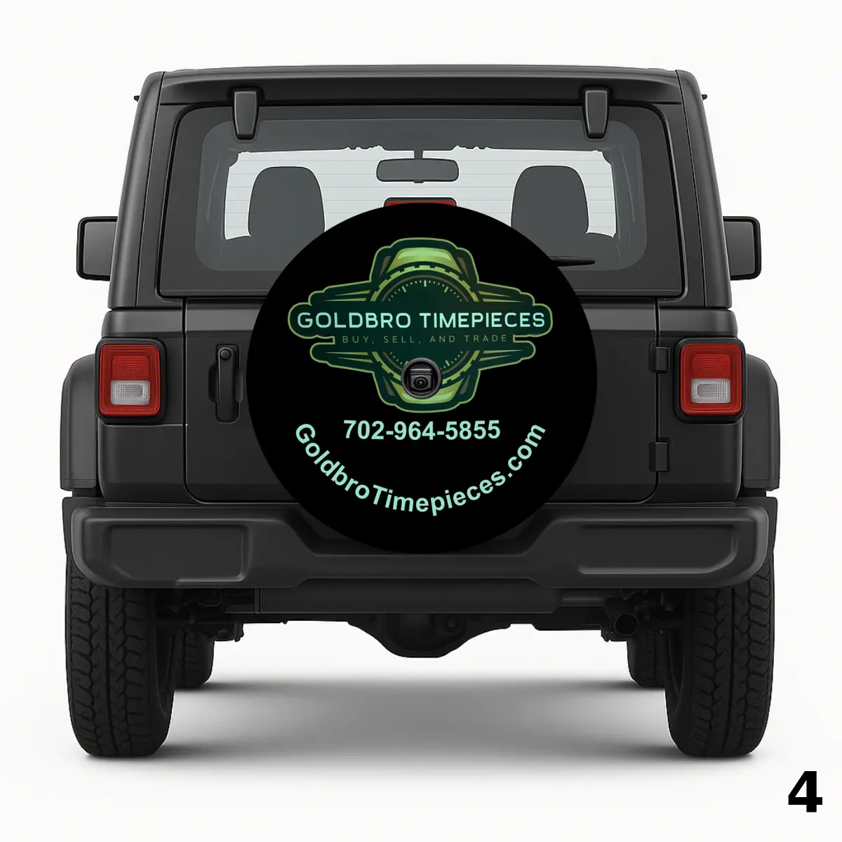 Goldbro Timepieces Spare Tire Cover