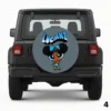 Saint Lucia Power Girl Spare Tire Cover