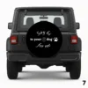 Say hi to your dog for me Spare Tire Cover