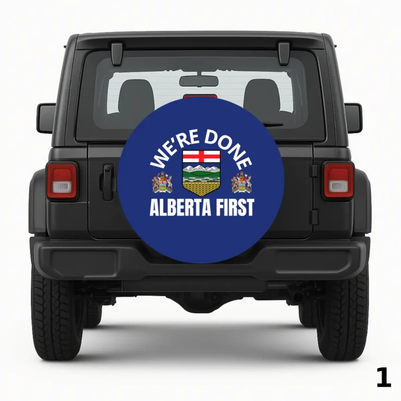 =Alberta First Spare Tire Cover