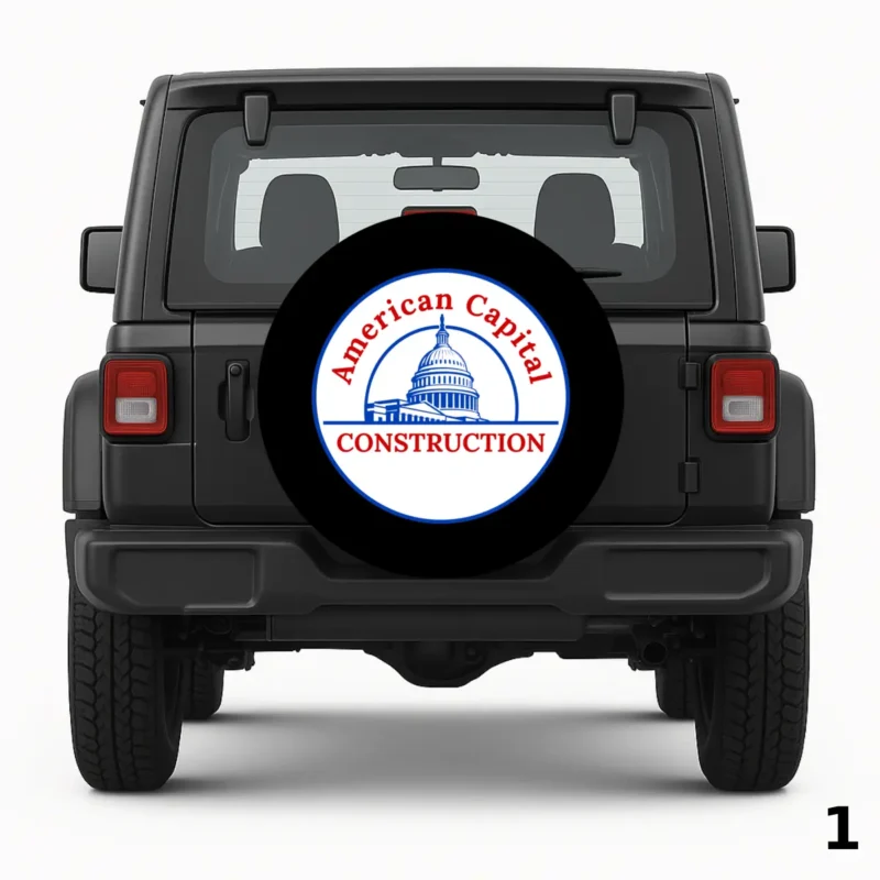 =Housse de Roue de Secours American Capital Construction
