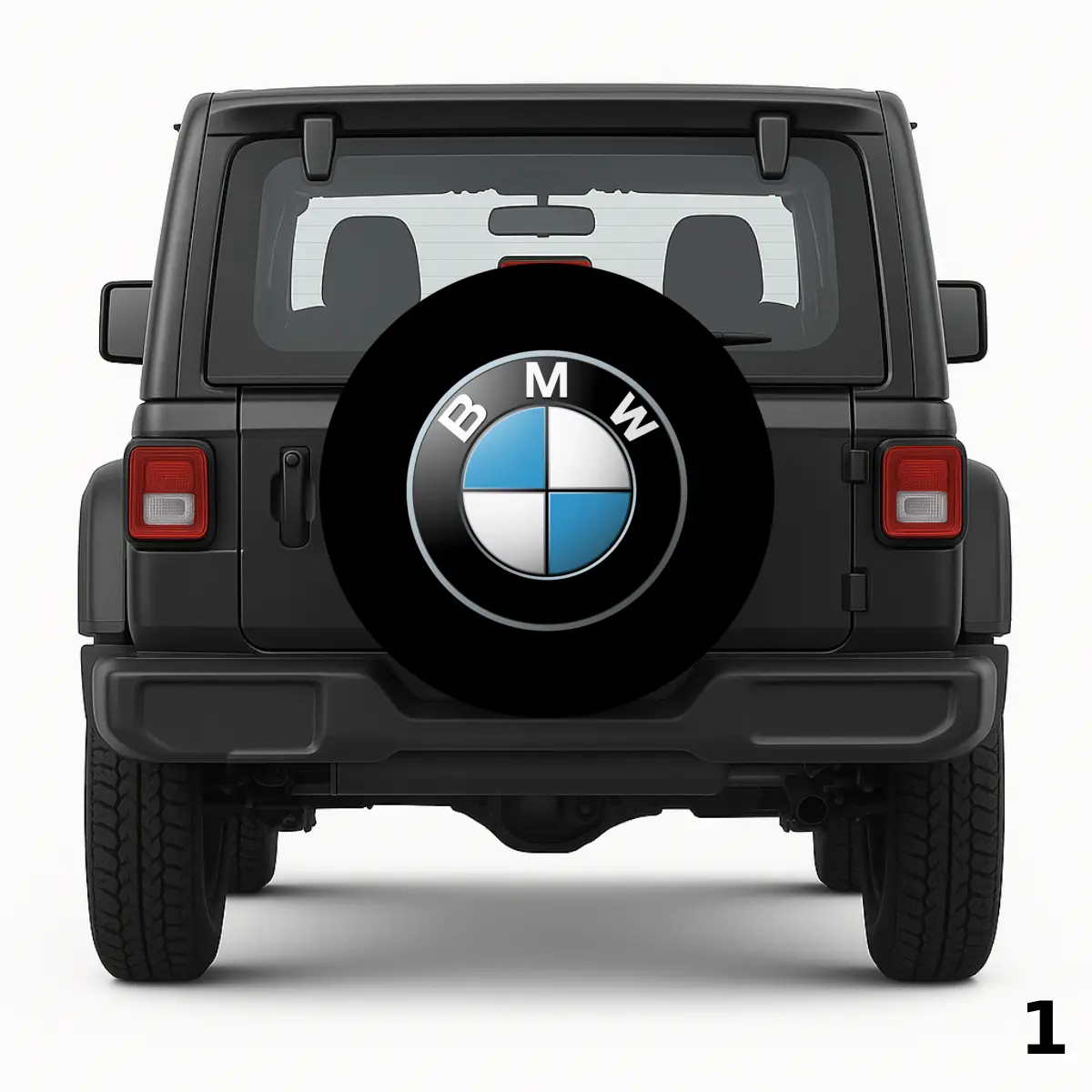 =Funda para Rueda de Repuesto emblema BMW