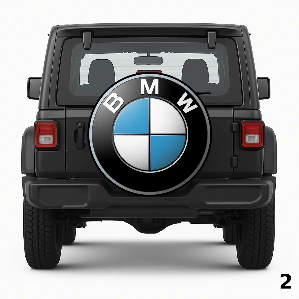 =Funda para Rueda de Repuesto emblema BMW