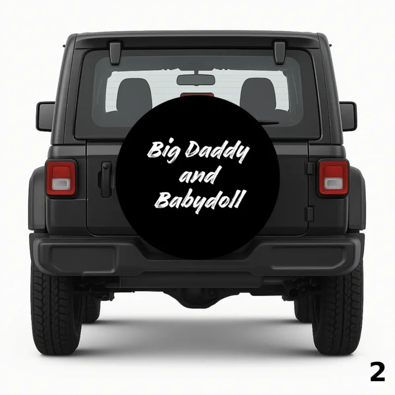 =Housse de Roue de Secours Big Daddy et Babydoll