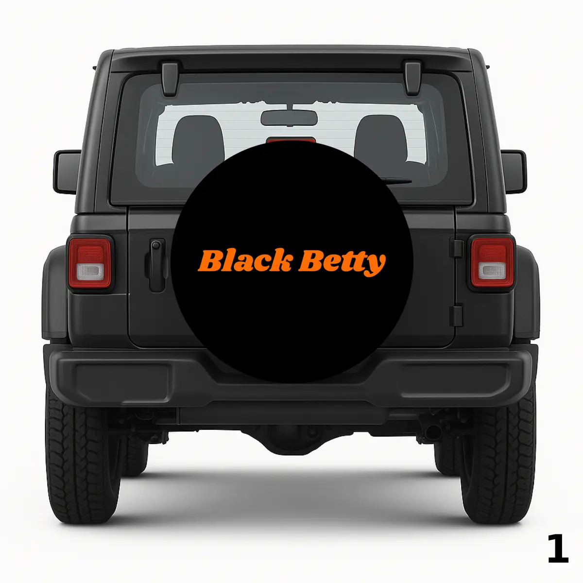 =Black Betty Reserveradabdeckung