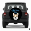 =Blue Eyed Dog Spare Tire Cover