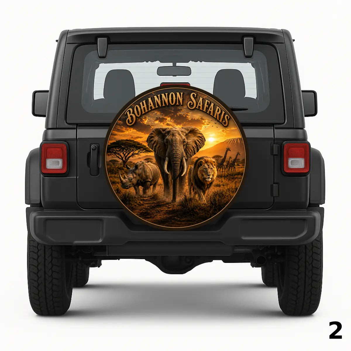 =Funda para Rueda de Repuesto Bohannon Safaris