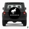 =Pokrowiec na koło zapasowe Bronco Horse Logo