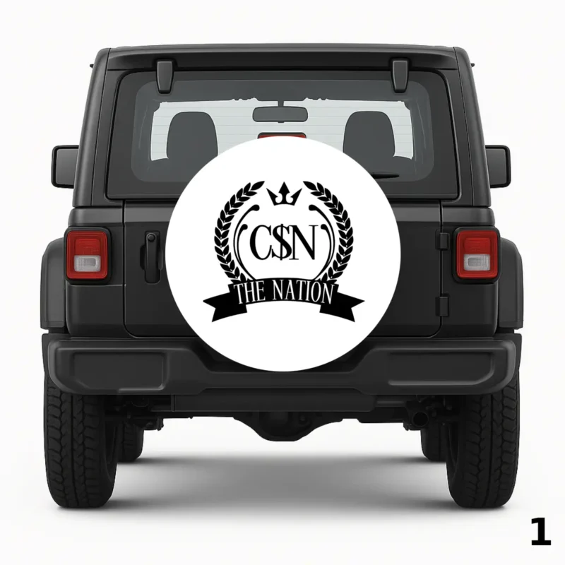=C$N Logo Spare Tire Cover