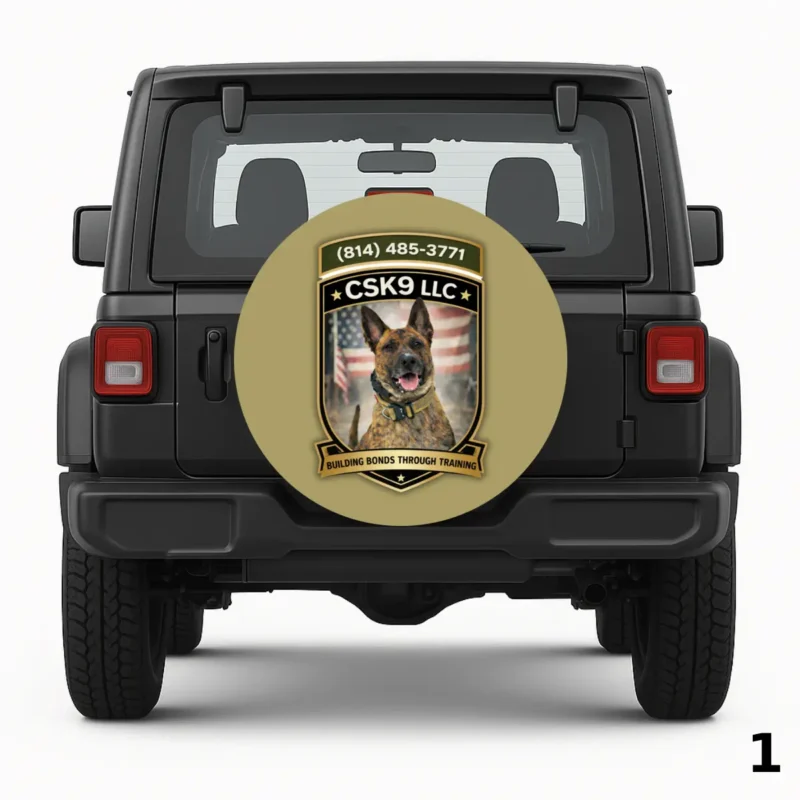 =CSK9 Spare Tire Cover