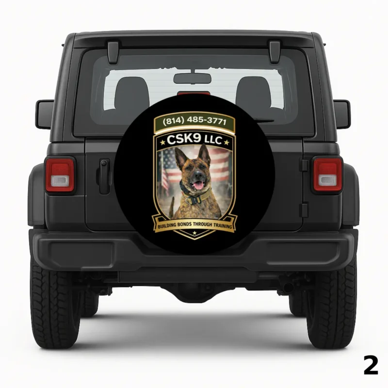 =CSK9 Spare Tire Cover