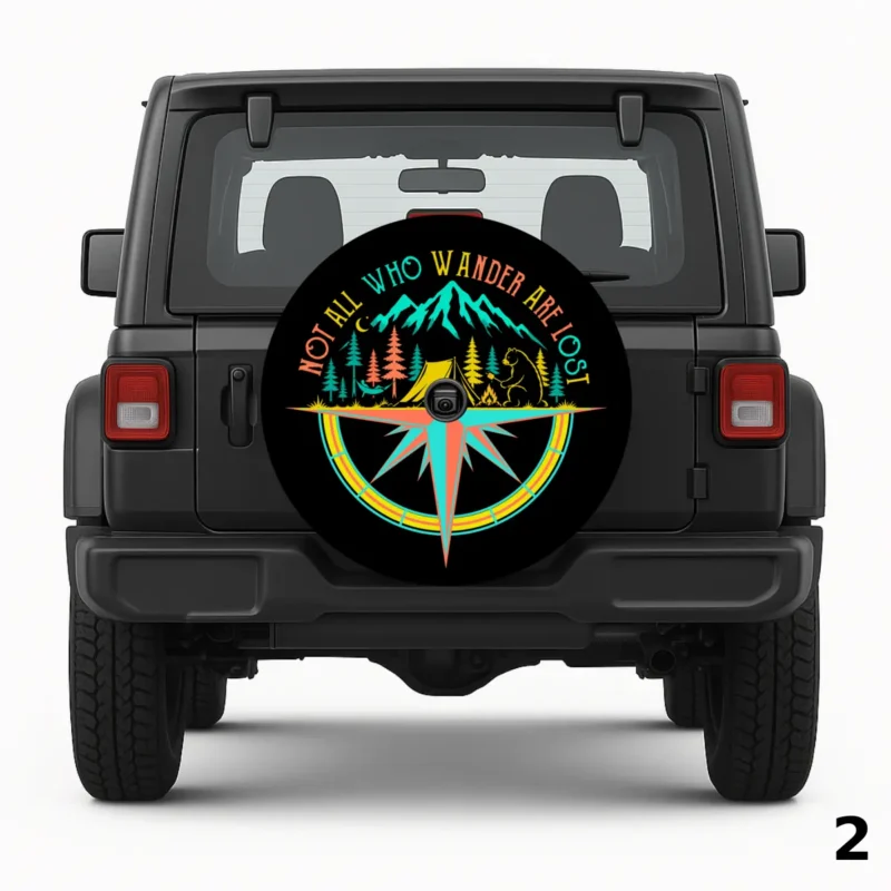 =Campfire Compass Spare Tire Cover
