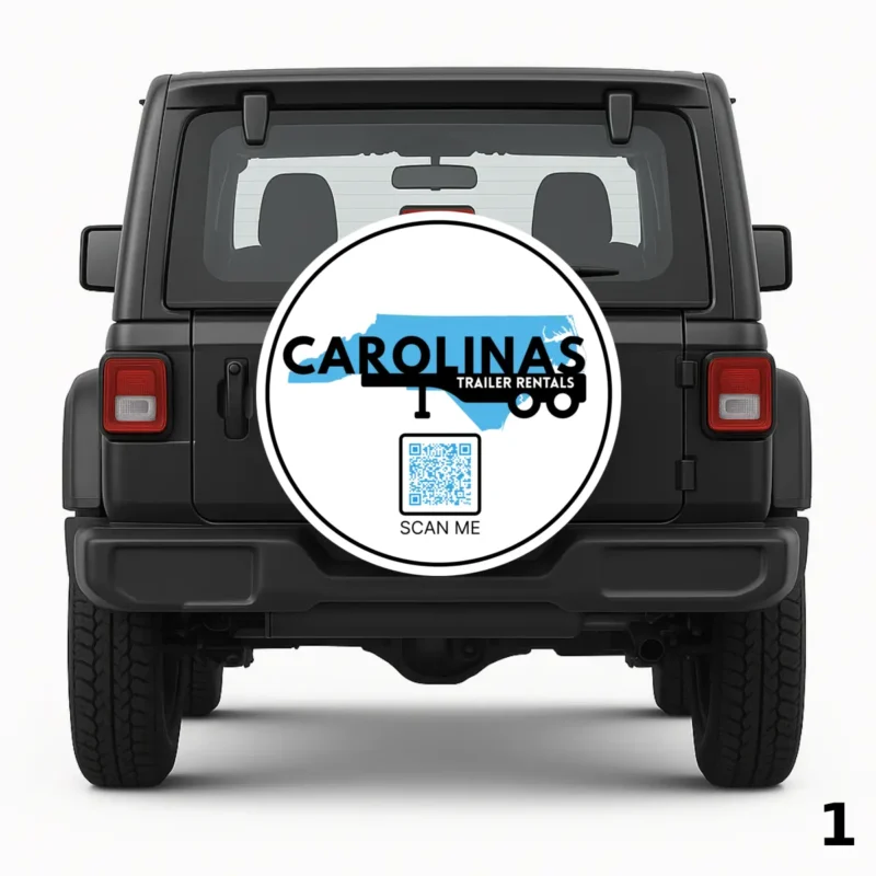 =Carolinas Trailer Rentals Spare Tire Cover