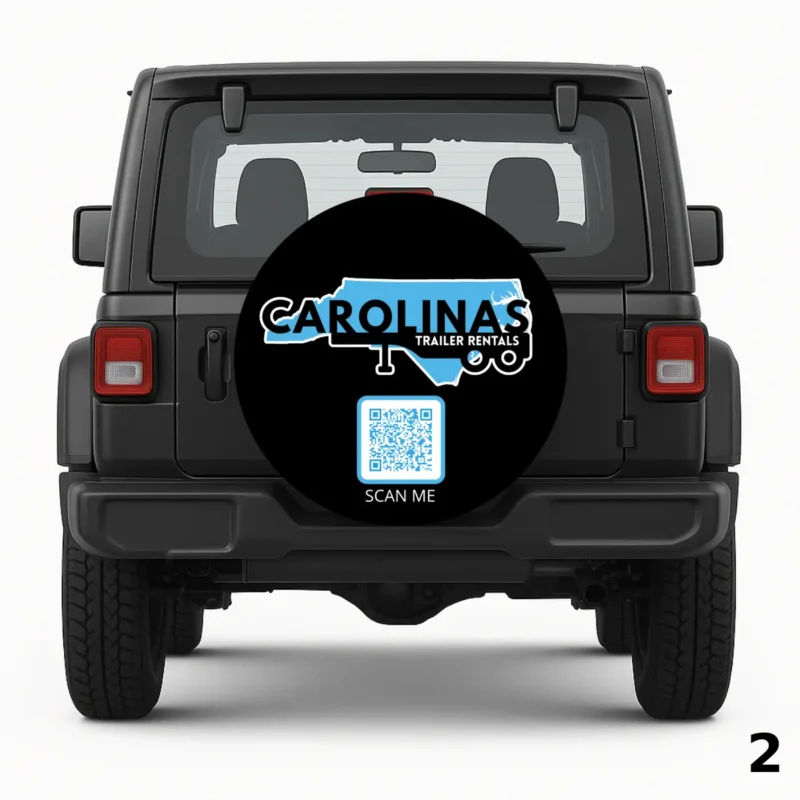 =Carolinas Trailer Rentals Spare Tire Cover