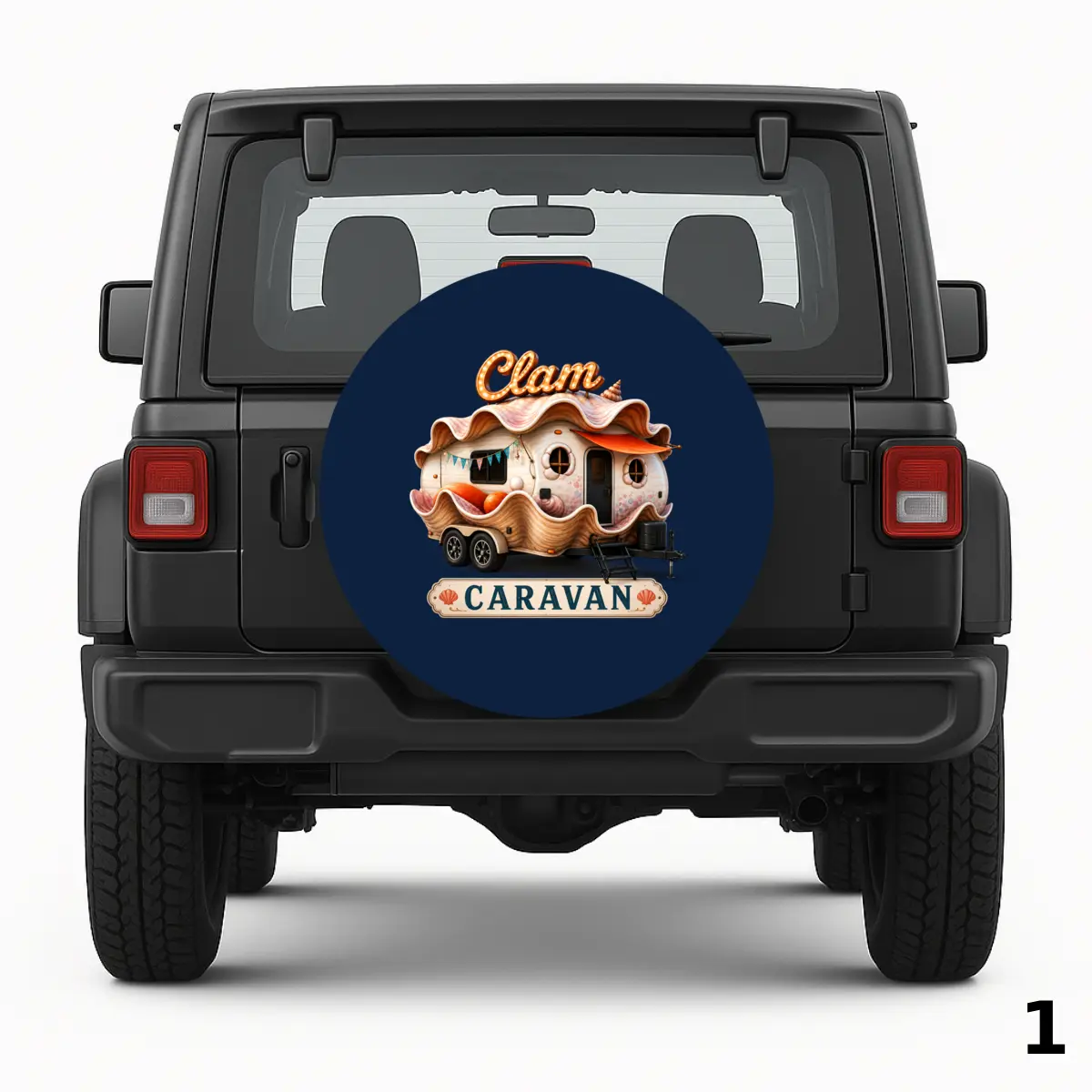 =Clam Caravan Spare Tire Cover