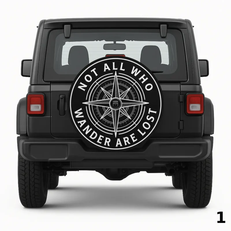 =Compass of Adventure Spare Tire Cover