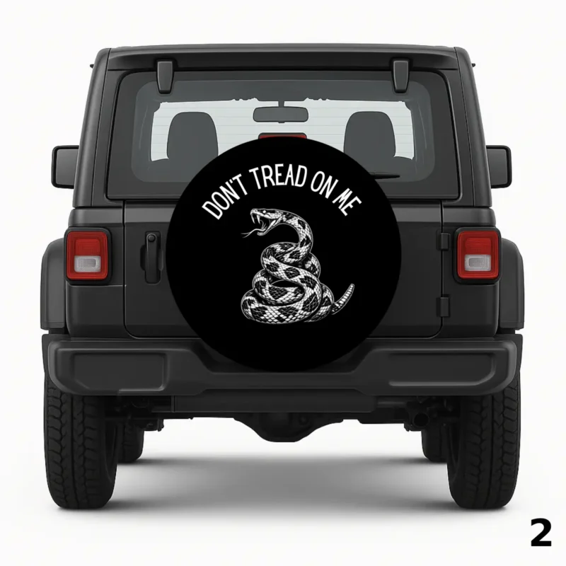 =Don’t tread on me Spare Tire Cover