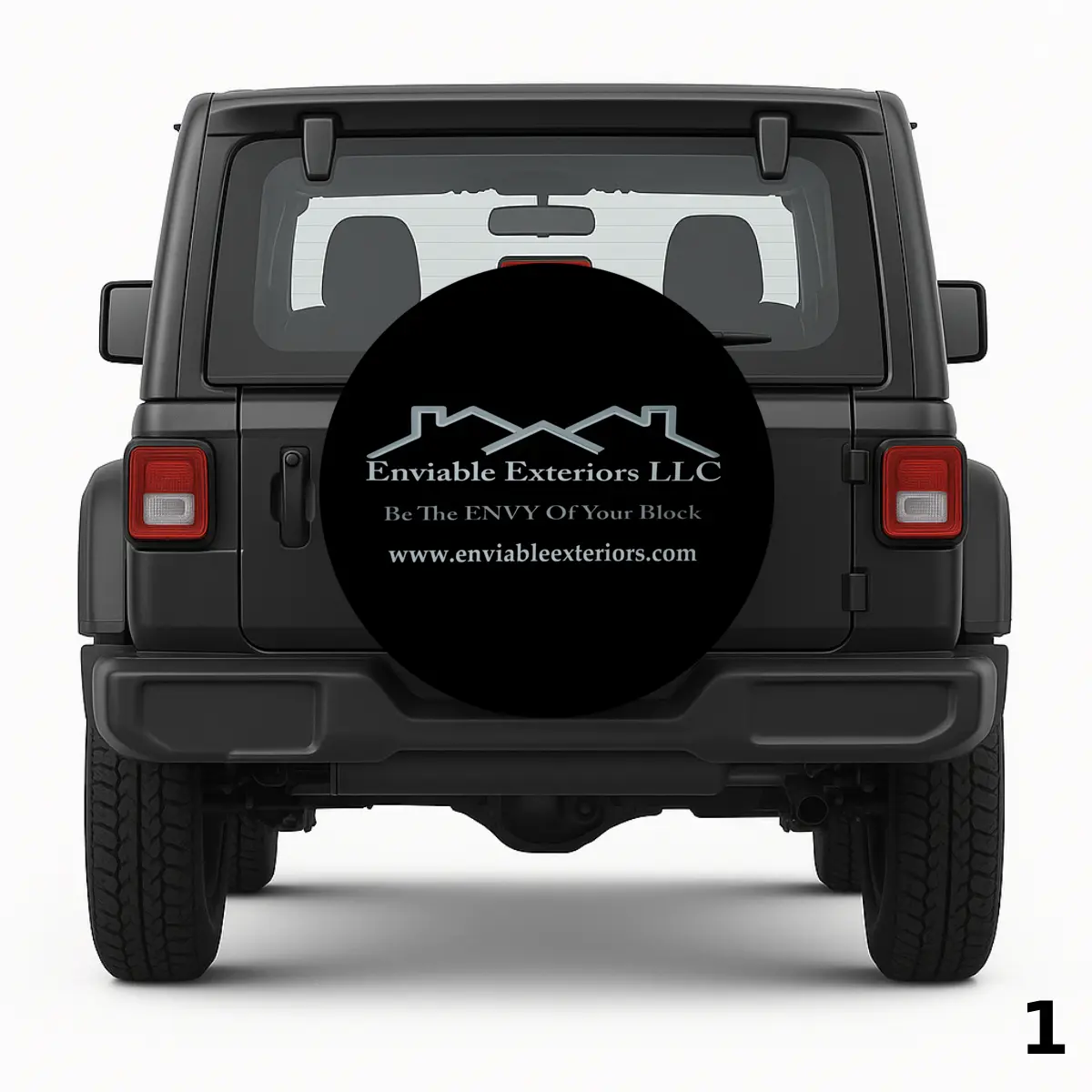 =Enviable Exteriors Spare Tire Cover