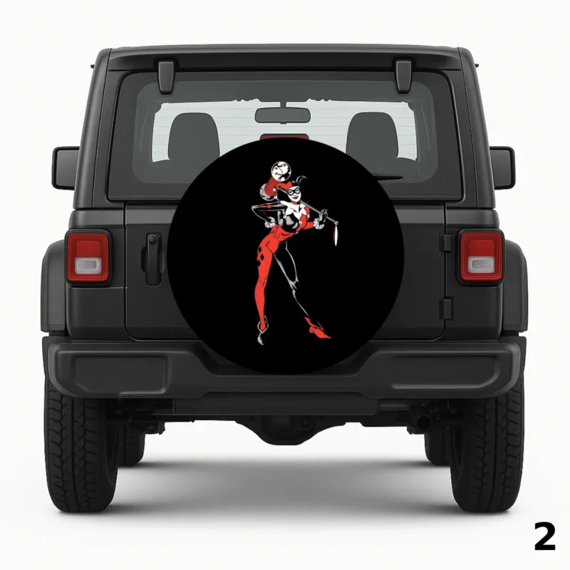 =Harley Quinn Spare Tire Cover