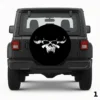 =Horned Skull Spare Tire Cover