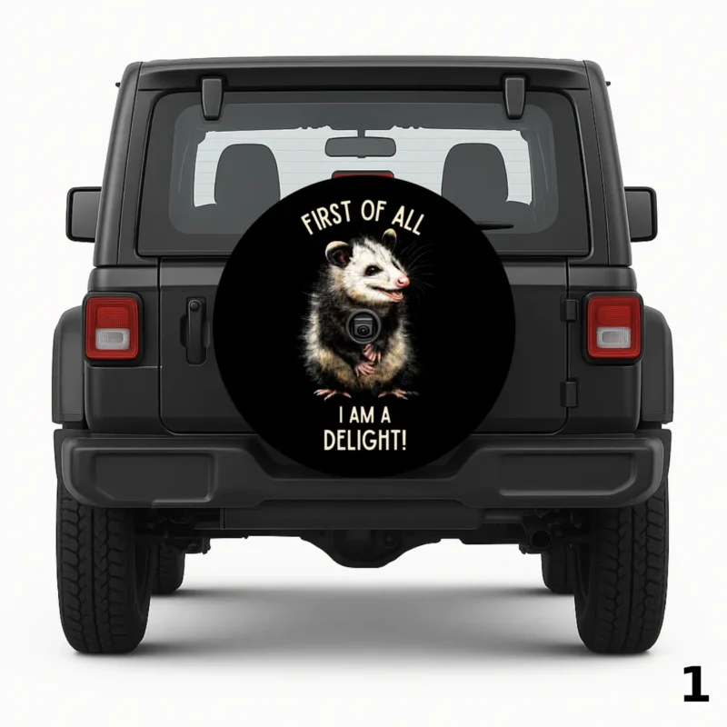 =I am a delight Spare Tire Cover