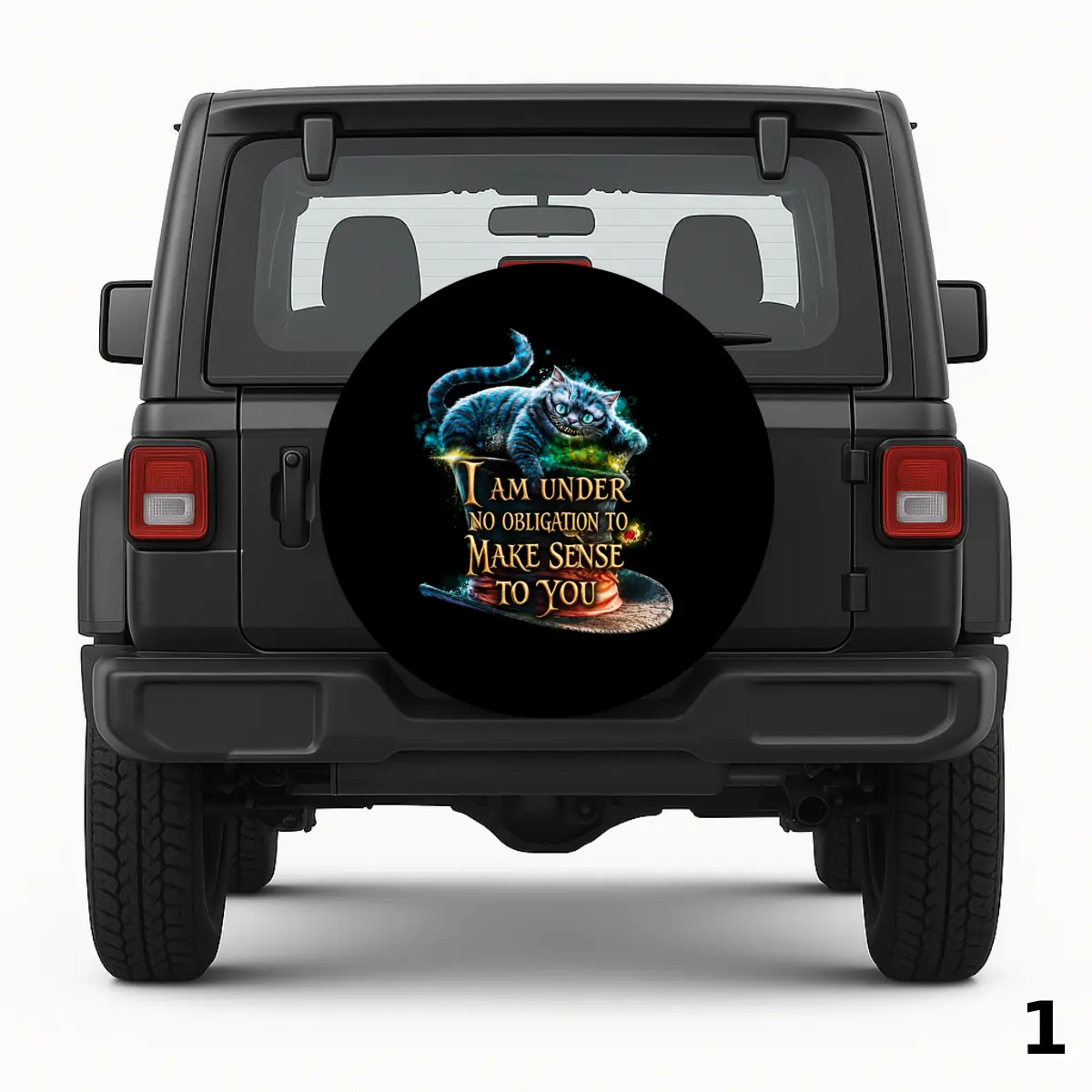 =I am under no obligation to make sense to you Spare Tire Cover