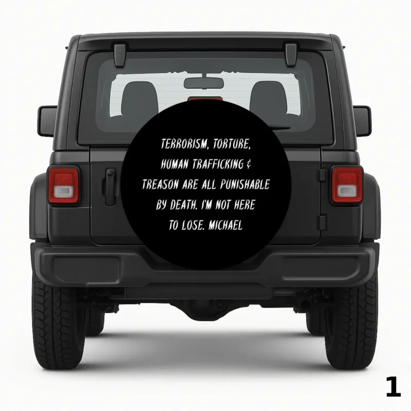 =I'm Not Here to Lose Spare Tire Cover