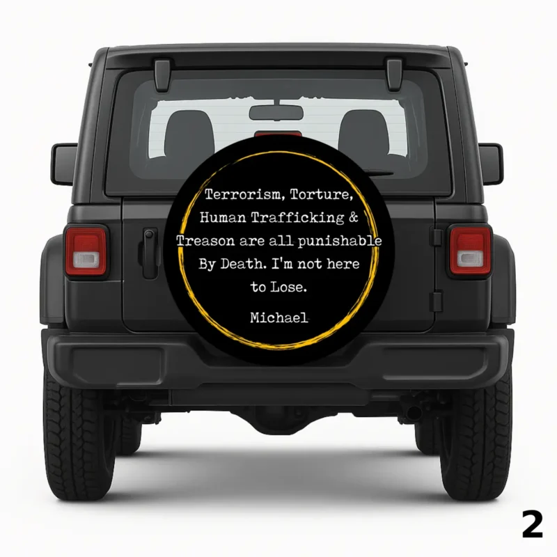 =I'm Not Here to Lose Spare Tire Cover
