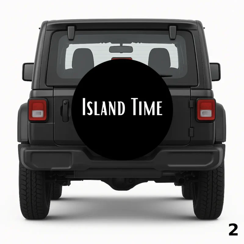 =Island Time Spare Tire Cover
