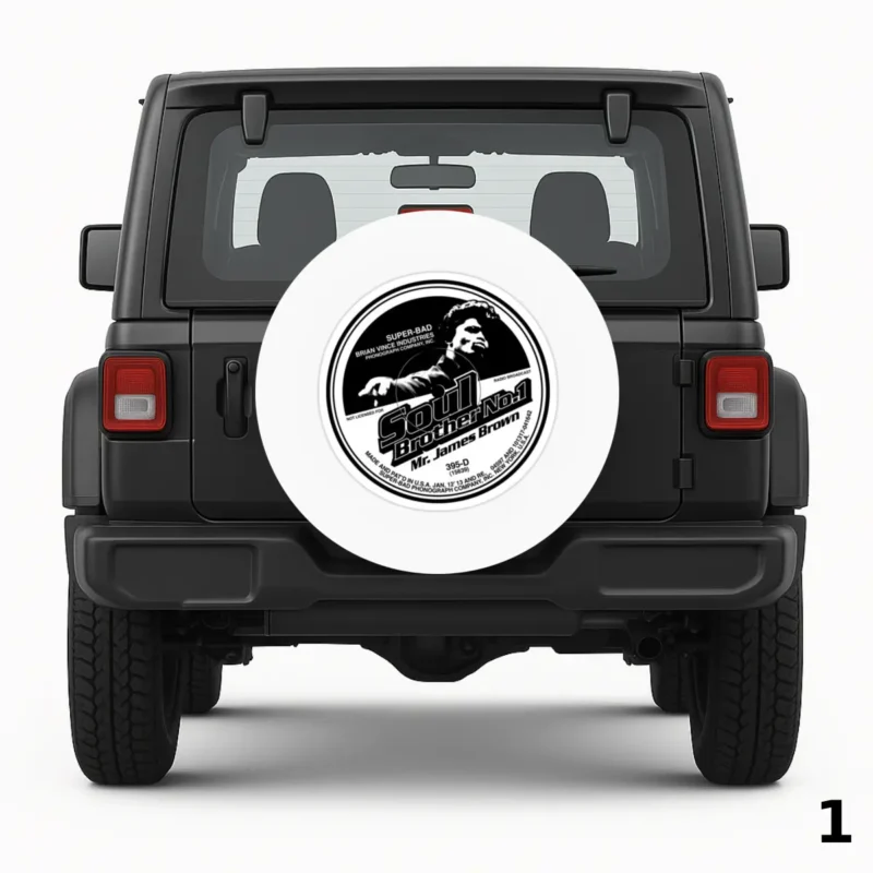 =James Brown Super Bad Spare Tire Cover