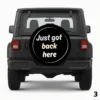 =Just got back here Spare Tire Cover